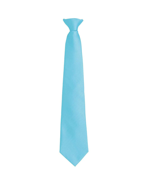 Colours Fashion Clip Tie Workwear from Premier branded with your logo or Design by York Workwear promoting you and your business