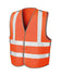 Core Safety High Vis Vest Workwear from Result branded with your logo or Design by York Workwear promoting you and your business