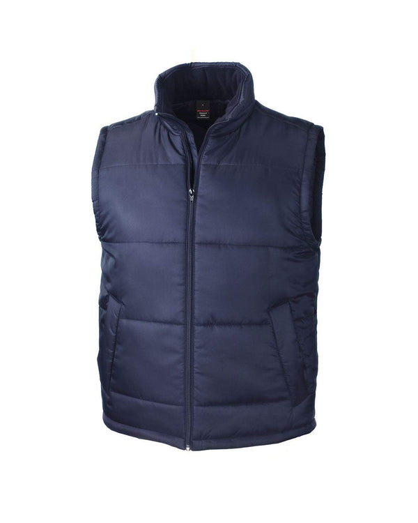 Core Bodywarmer Workwear from Result branded with your logo or Design by York Workwear promoting you and your business