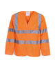 Hi Vis Long Sleeve Waistcoat